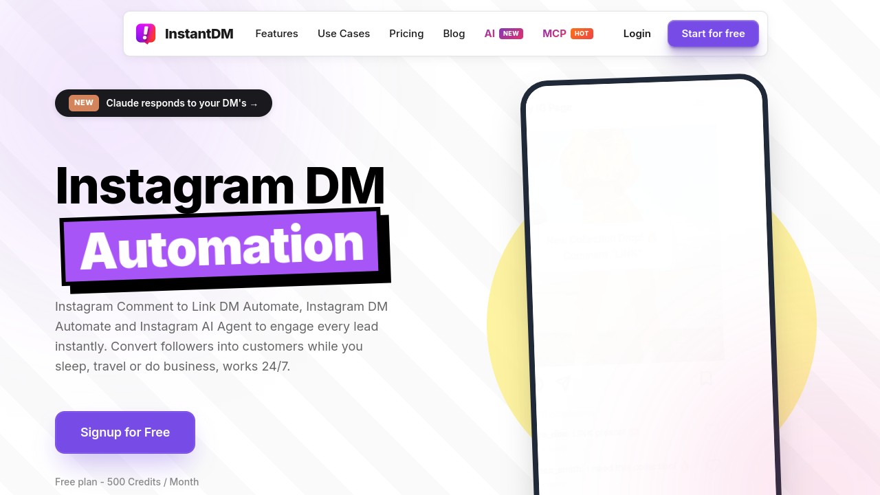 Fliqr vs InstantDM